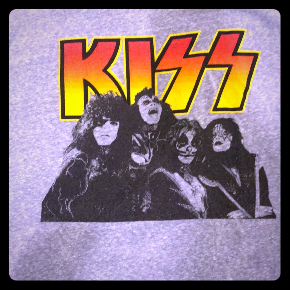 Men’s 2XL Kiss band t-shirt